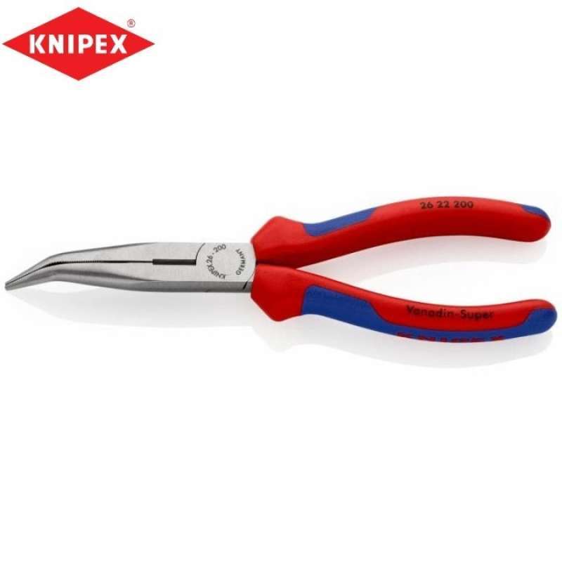 Knipex 125mm Snipe Nose Pliers With Side Cutters – 25 01 125 – Made In Germany
