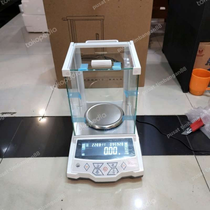 Timabnagn Lab Promo Timbangan Lab Fujitsu Fsr-b 1200g X 0,01g / Timbangan Emas Fsr B ...