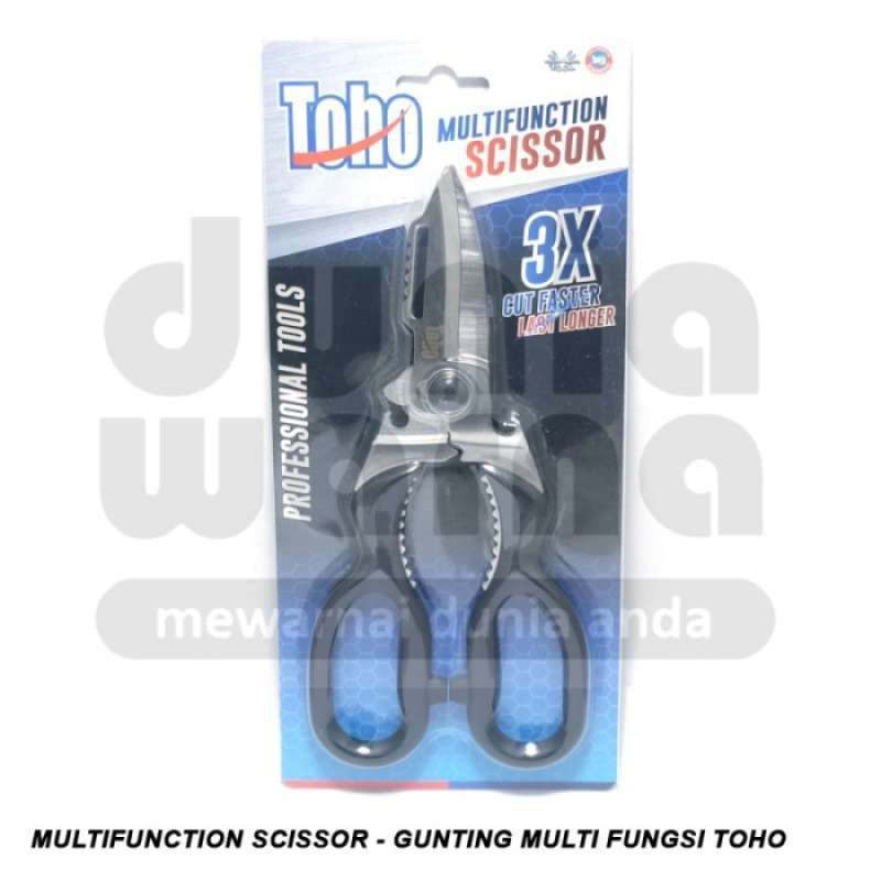 Jual Toho Gunting Dapur Multi Fungsi/multifunction Scissor Stainless ...