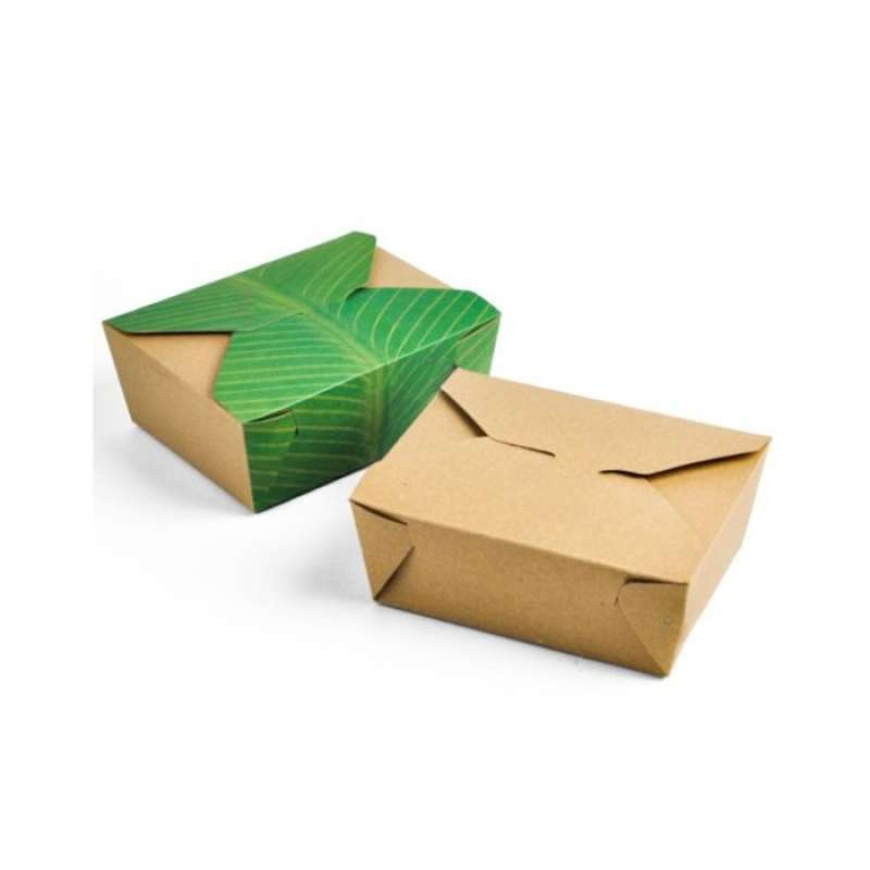 Paper Rice Box Insulated Jual Paper Rice Box Food Pail Lunch Kardus Laminasi Kotak Makanan ...