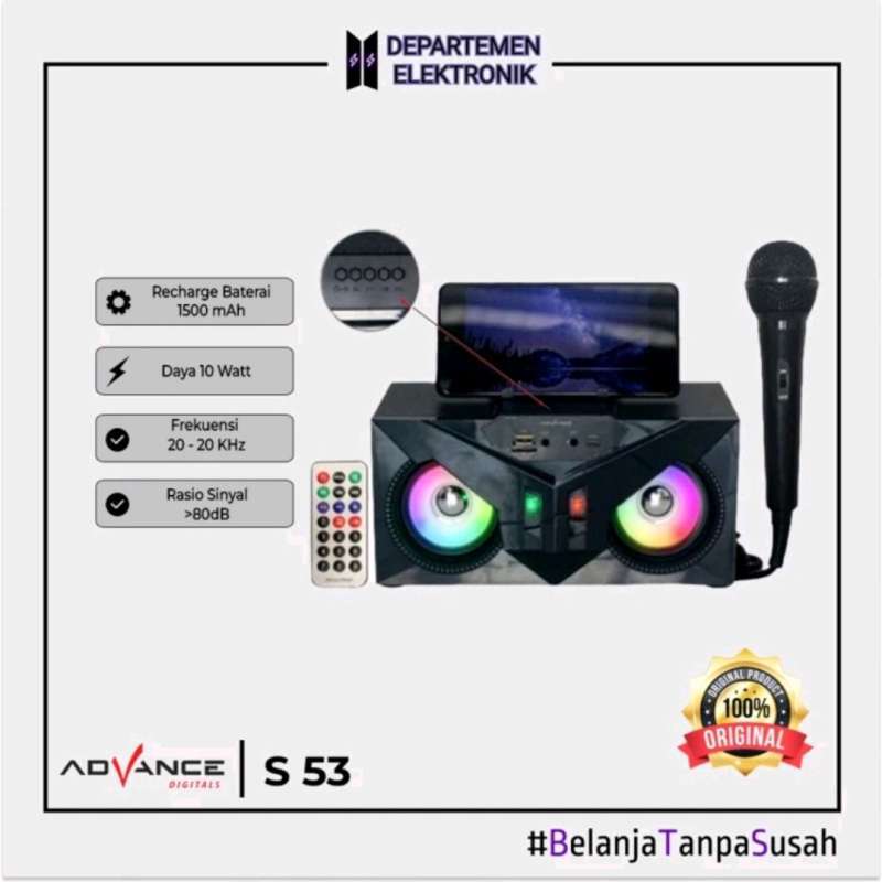 Speaker Advance Retro Garansi Resmi Indonesia 🏷️ Harga Murah April 2026