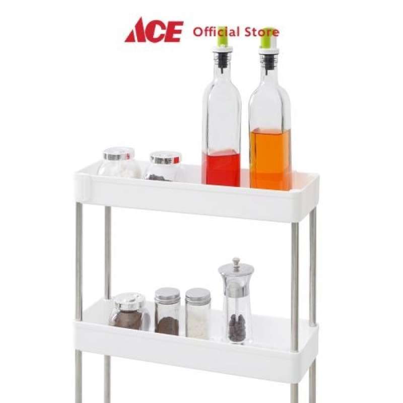 Jual Ace - Stora Rak Troli Slim 4 Tingkat - Putih Di Seller Sentry ...