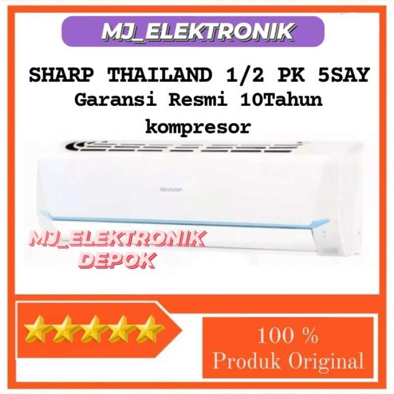 Promo Ac Sharp 1/2 Pk 5say Paket Pasang Diskon 23% Di Seller Komiyama ...