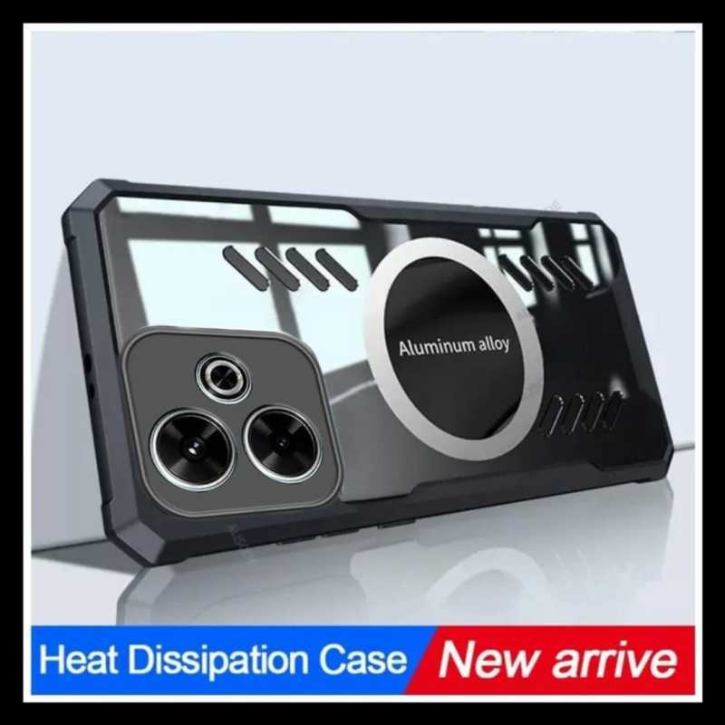 Casing Redmi Jual Casing Xiaomi Redmi 13 4g Magnetic Casing Triple Air Flow Cooling ...