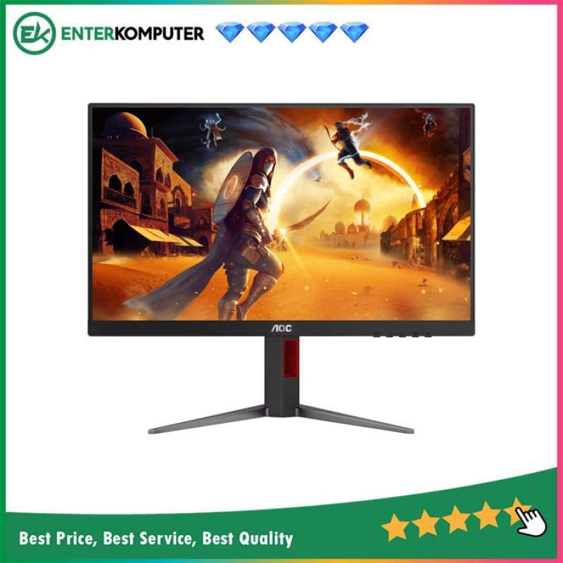 AOC 24G4 FHD FHD IPS Gaming Monitor 180Hz 24 inch