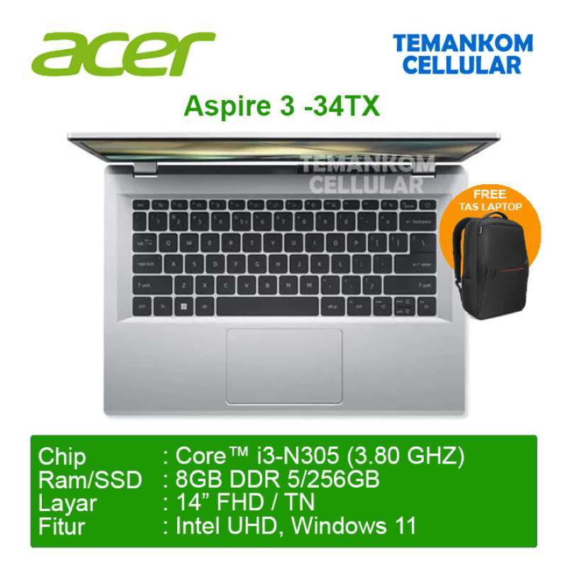 Aspire A314 Ram Of Acer Laptop Laptop ACER Aspire Slim A314-36M