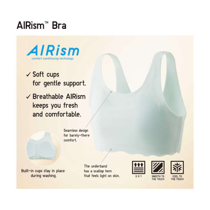 Sports Bra Uniqlo Built In Bra UNIQLO Sports Bra, Women's Fashion