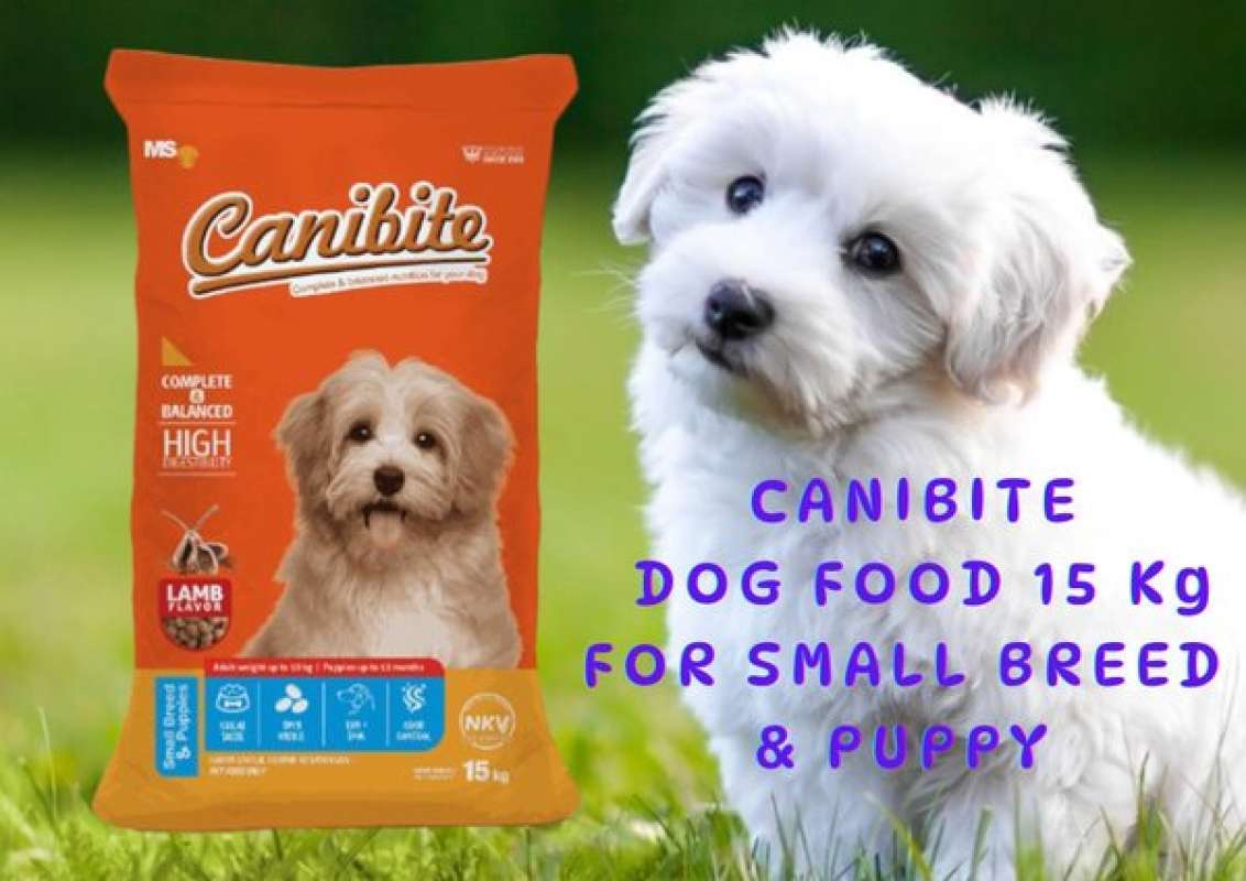Jual Dry Dog Food Canibite 15 Kg For Puppies Small Breed Dog