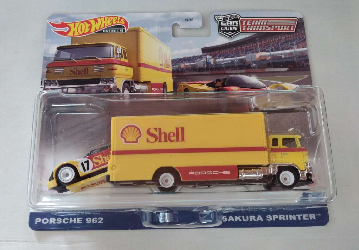 Jual Hot Wheels Team Transport Porsche 962 Sakura Sprinter Shell ...