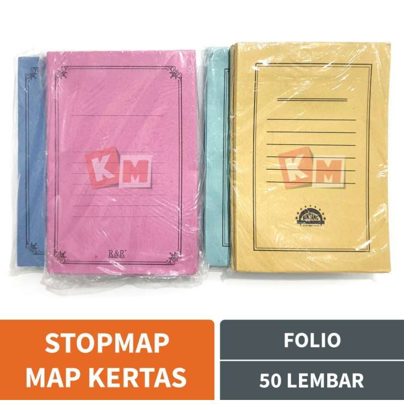 Jual Stop Map Kertas Folio Isi 50 🏷️ Original Terbaru, Terlengkap ...