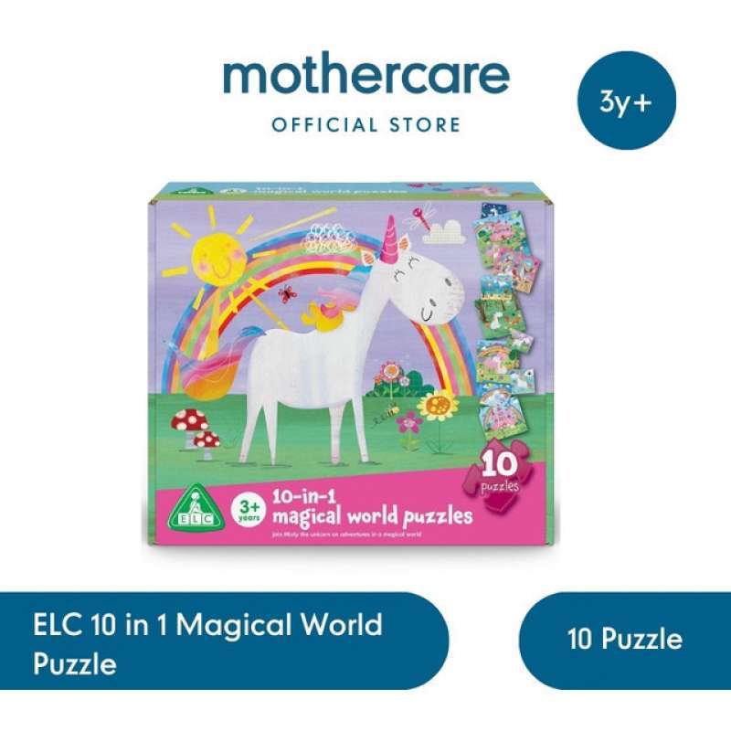 Promo Elc 10 In Unicorn Puzzle Mainan Edukasi Anak Diskon 50