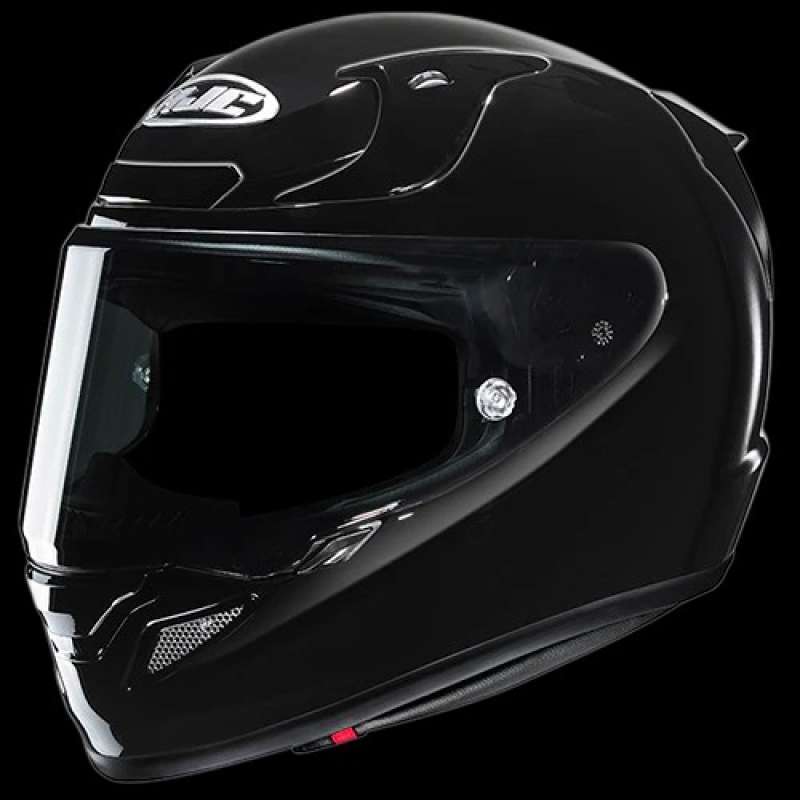 Jual Helm Motor Full Face Hjc Rpha 12 Black Gloss Original Di