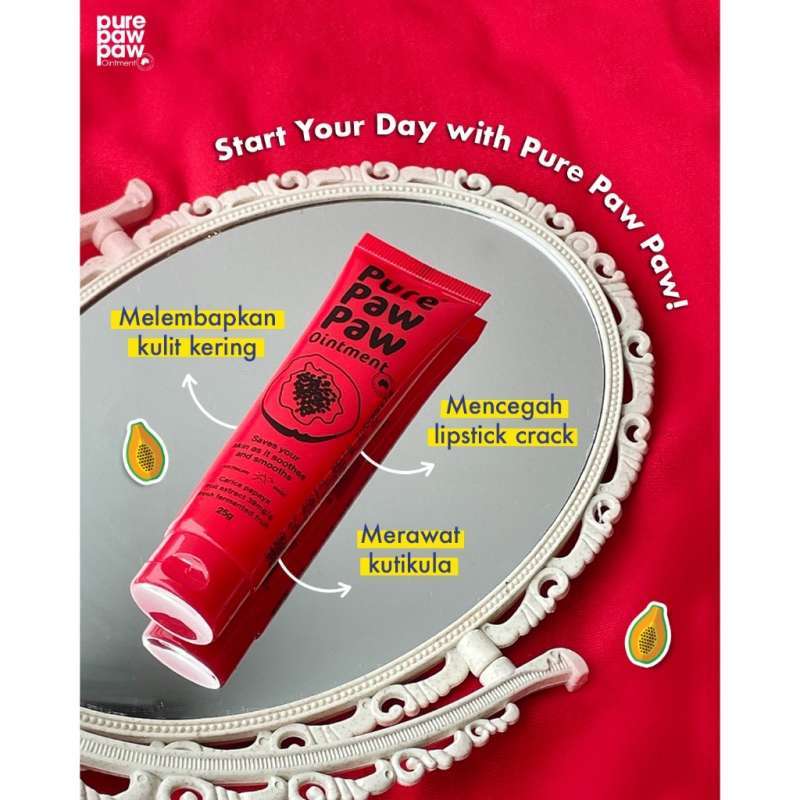 Promo Pure Paw Paw Ointment Lip Balm 25gr Original Pelembab
