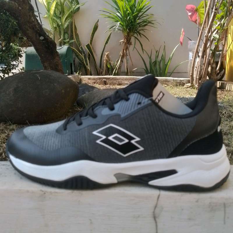 Jual Lotto Cale Sepatu Tennis Black Di Seller Gege Sport My - Main Image