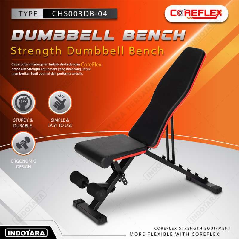 Jual Dumbbell Bench Alat Olahraga Home Sit Up Exercise Bench