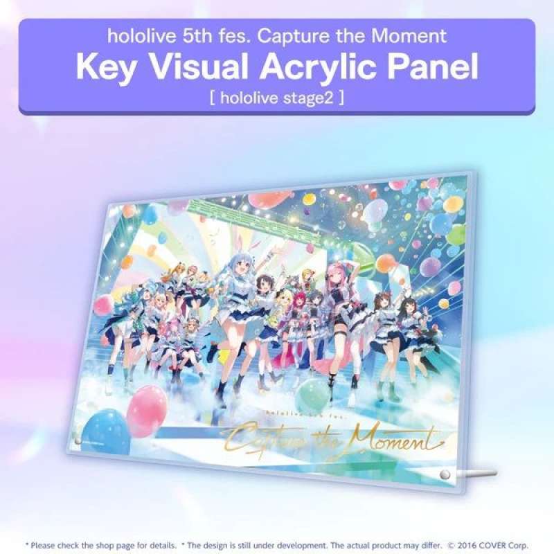 Jual Hololive 5th Fes. Capture The Moment Concert Merchandise Key