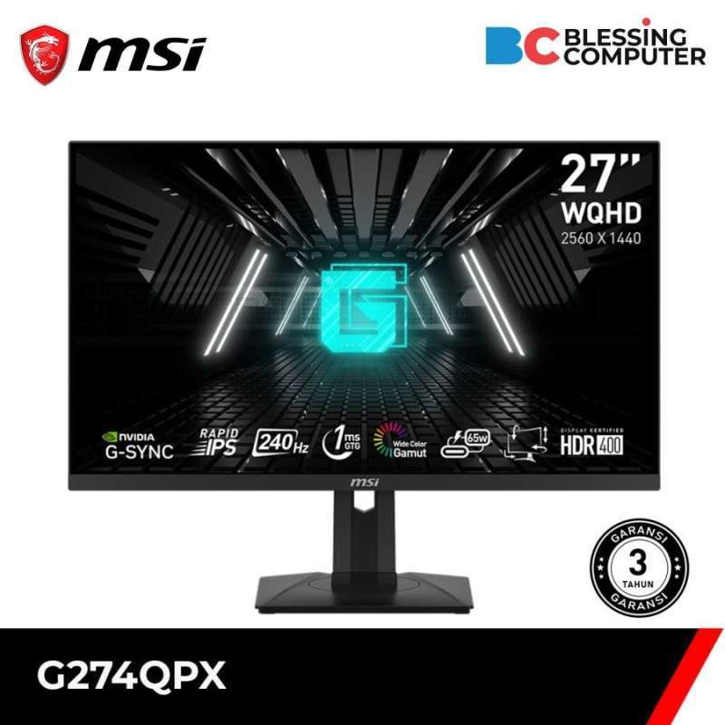 Jual Monitor Msi G274qpx 27 Ips Wqhd 240hz 1ms Di Seller Jual Monitor Msi G274qpx 27 Ips Wqhd 240hz 1ms Di Seller