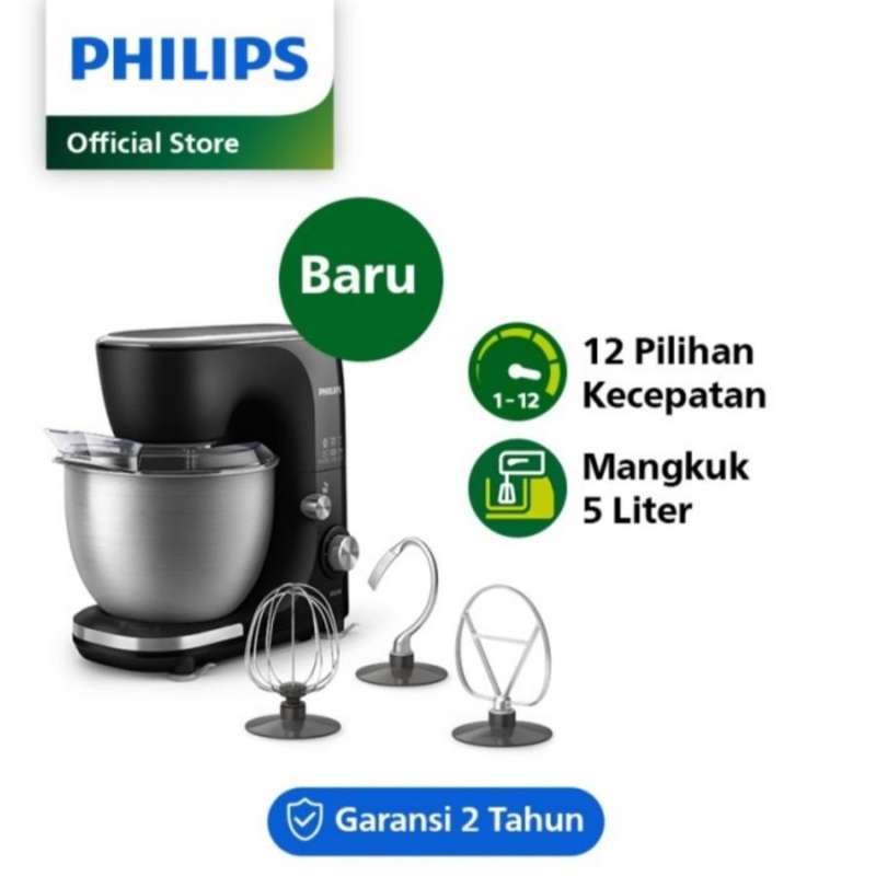 Jual Philips Standing Stand Mixer Kitchen Mixer Roti Hr7922 5l Hr 7922 Di Seller Kappy Store Grogol Kota Jakarta Barat Blibli