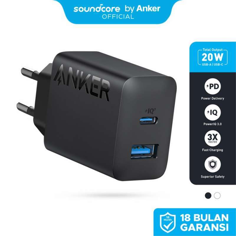 Anker Iphone 11 Outlet Charger Wall Charger PowerPort 20W Port