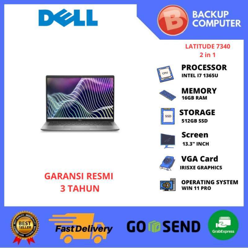 LAPTOP DELL IN LATITUDE 7340 INTEL I7 1365U 16GB RAM