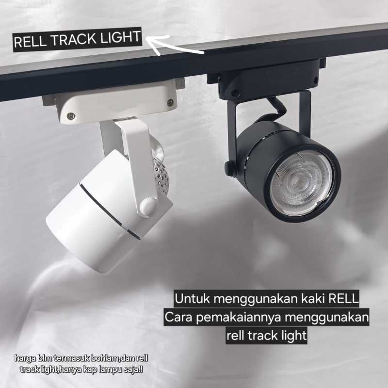 Kap Rell Track Jual Kap Lampu Sorot Rell Track Light Dan Plafon/ceiling Housing Spot ...