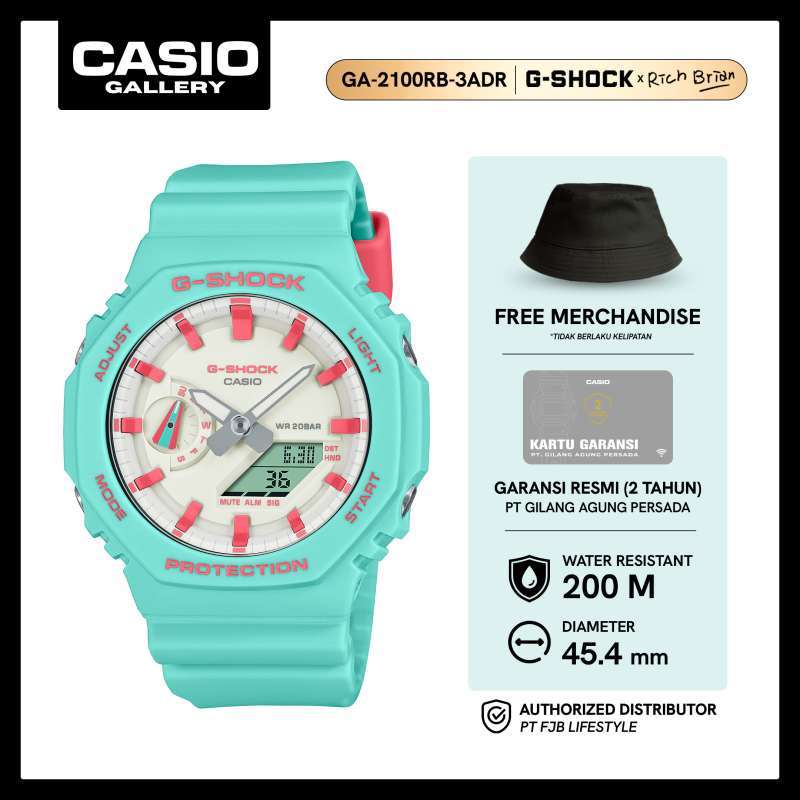Promo G-Shock Jam Tangan Rich Brian Collaboration Ga-2100rb-3adr