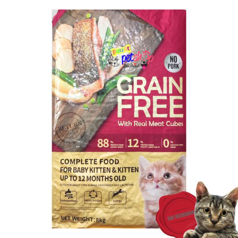 Promo Kitchen Flavor Baby Kitten Kitten Kg Grain Free Bisa