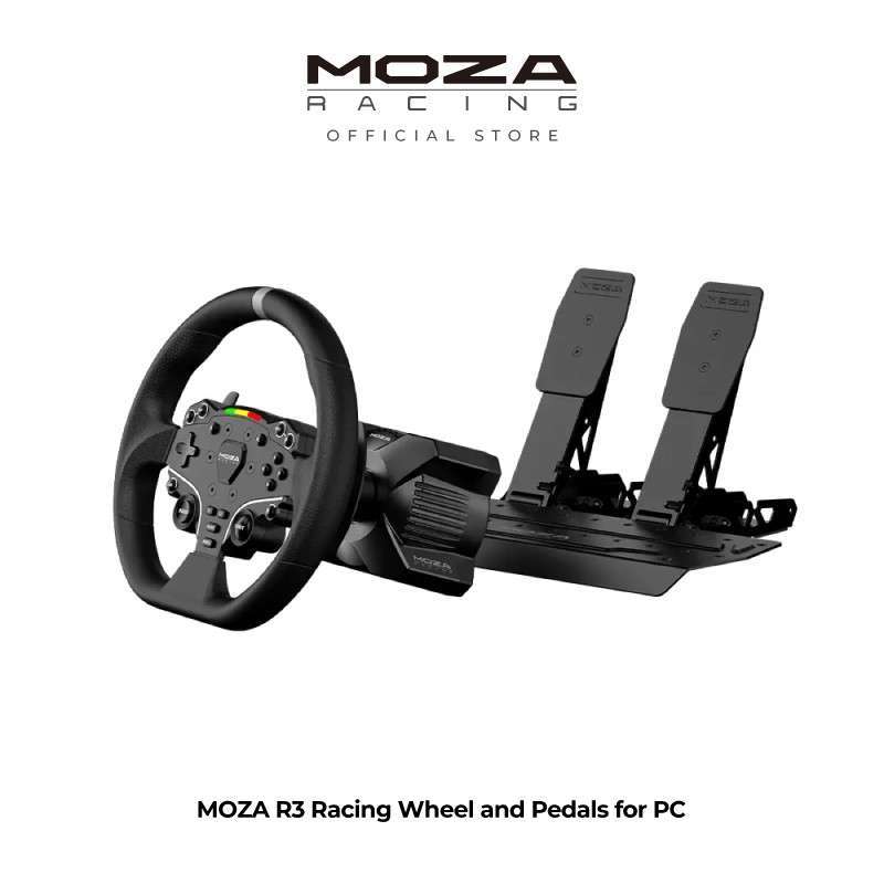 Moza R3 With Racing Dash Jual Moza Racing R3 Direct Drive Bundle Racing Steering Wheel For Pc ...