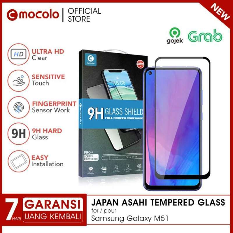Promo Tempered Glass For Samsung Galaxy M51 Mocolo Screen