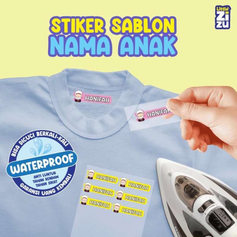 Stiker Baju Setrika Gratis Ongkir 🏷️ Harga Murah Oktober 2025