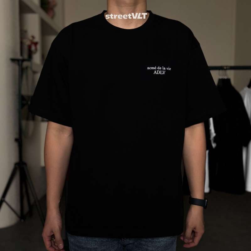 Tシャツ・カットソー ACME DE LA VIE PIXEL BASIC LOGO SHORT SLEEVE T-SHIRT Jual Adlv Pixel Basic Logo Short Sleeve T-shirt Acme De La