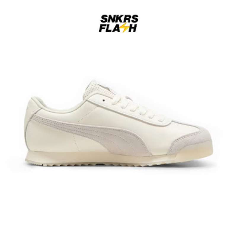 Sepatu Sneakers Pria PUMA ROMA CLASSIC WARM WHITE 39857201