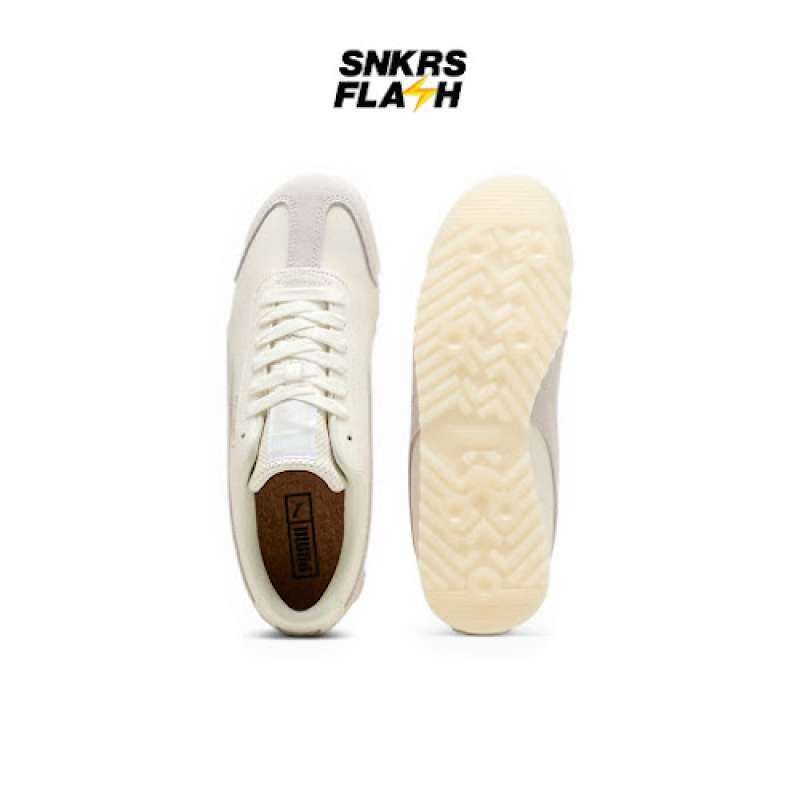 Sepatu Sneakers Pria PUMA ROMA CLASSIC WARM WHITE 39857201