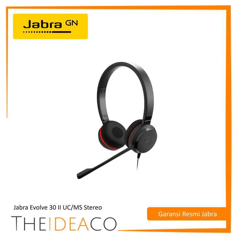 Jabra evolve 30 ms stereo headset