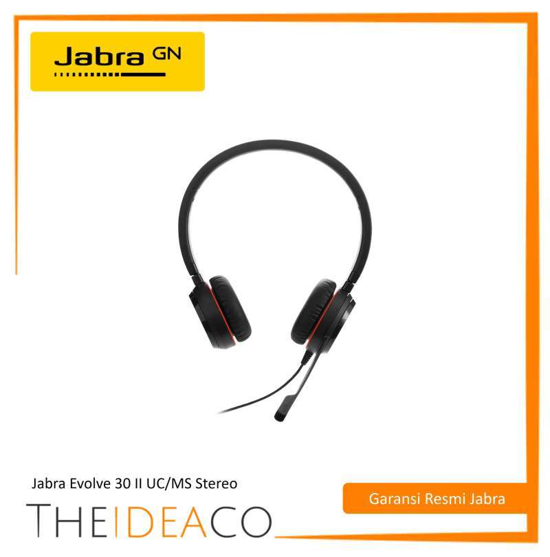 Jabra Evolve 30 II UC/MS Stereo Headset