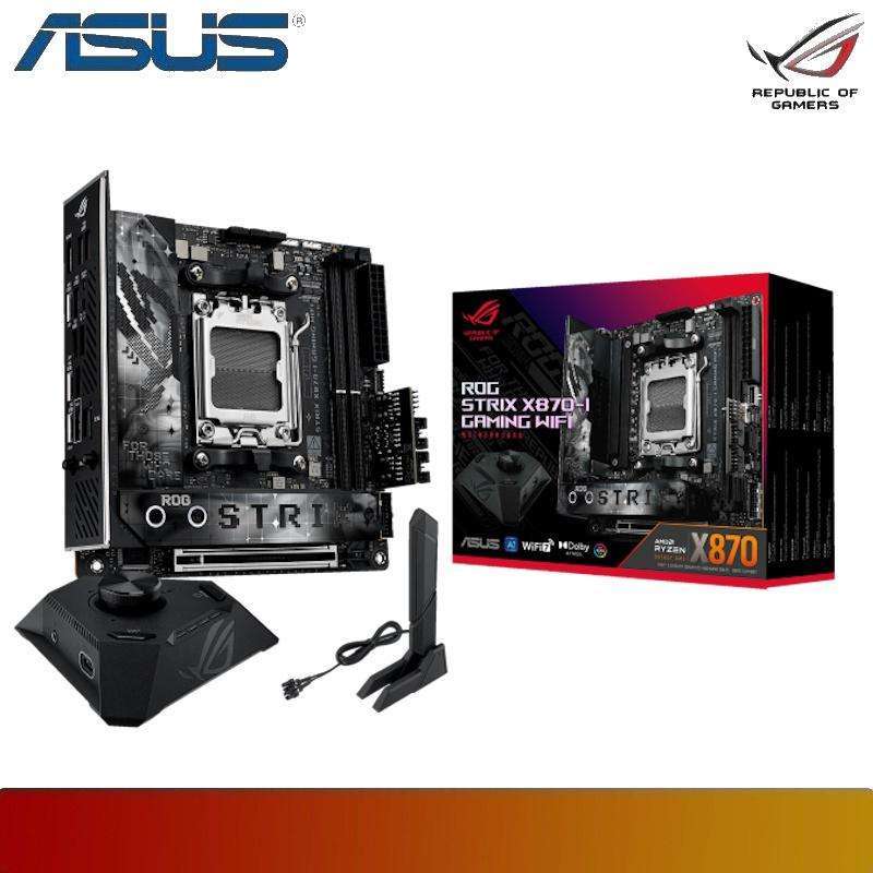 ASUS ROG STRIX X870-I GAMING WIFI Motherboard AMD X870 AM5 DDR5 Mini-ITX