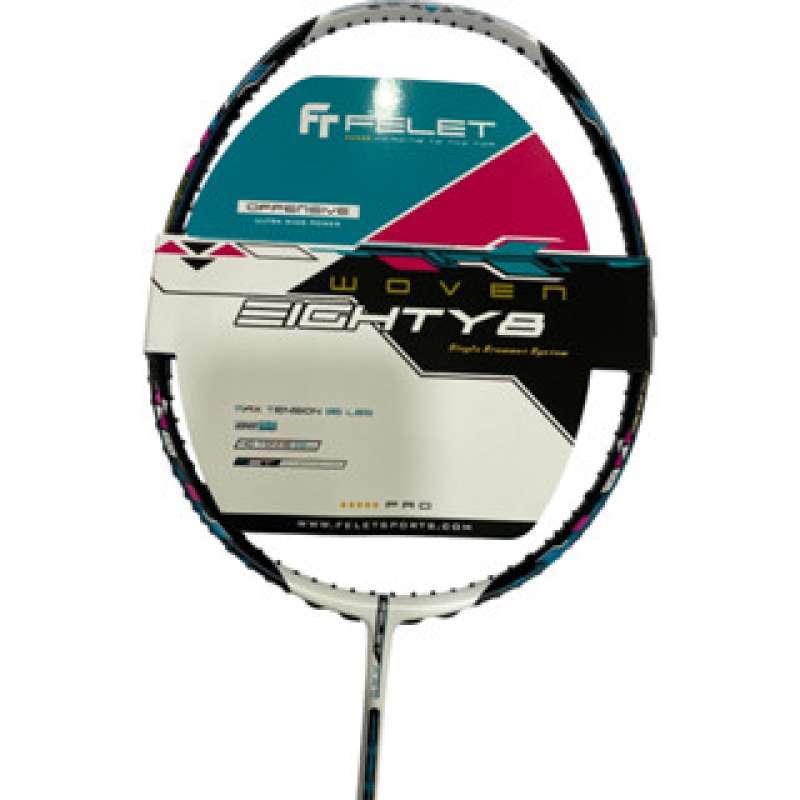 Jual Raket Felet Badminton Bulutangkis Felet Woven Eighty8 Woven 88 ...