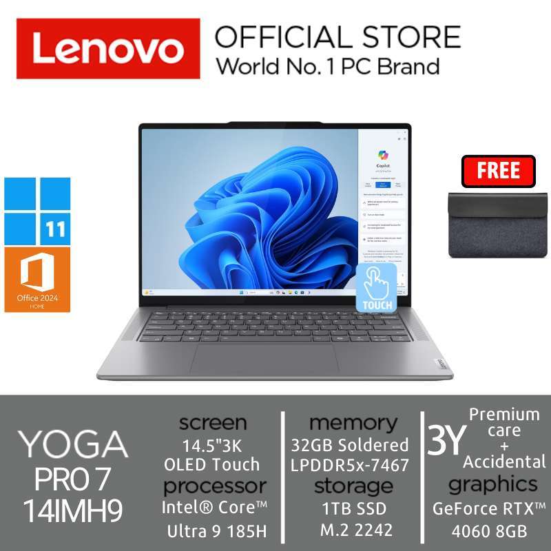 Windowsノート本体 Yoga Pro 7 14MH9 RTX4050 Yoga Pro 7 Gen 9 14型(AMD) | クリエイティブなパワーを解き放つ14型