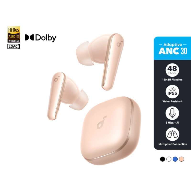 ANKER SoundCore Liberty A3957 Anc Tws Wireless Earbuds Bluetooth  Adaptive Noise Cancelling Dolby