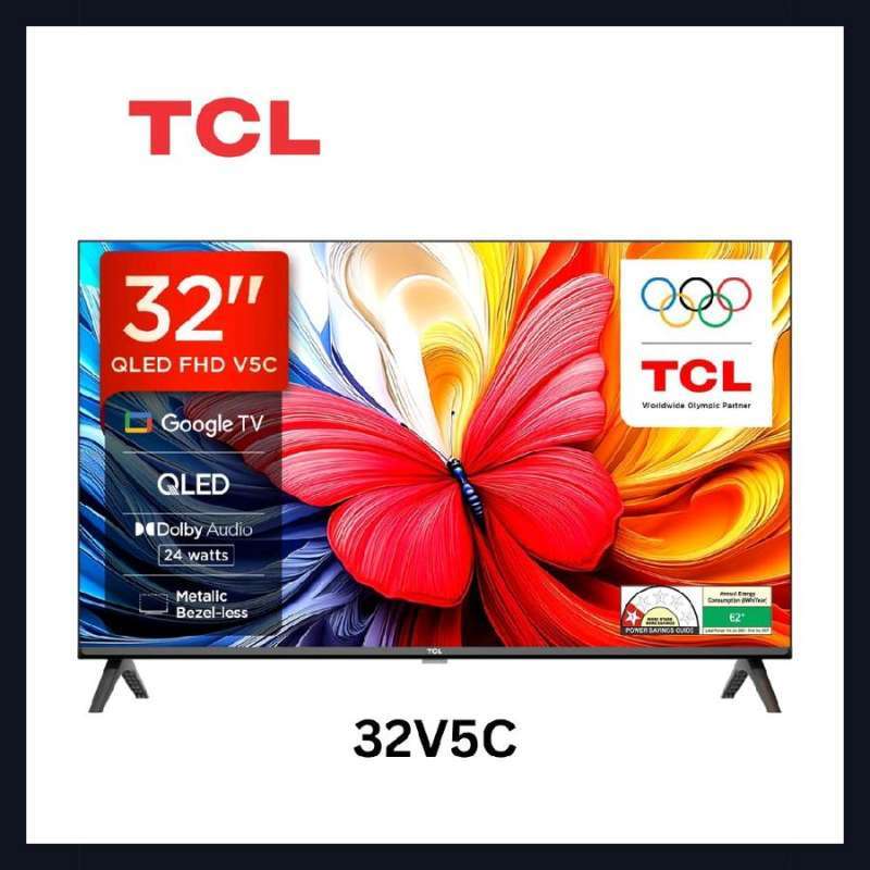 TCL FHD QLED 32インチ Google TV 新品未使用 Jual Tcl 32 Inch 32v5c Qled Fhd Google Tv Di Seller Felis_8 Online