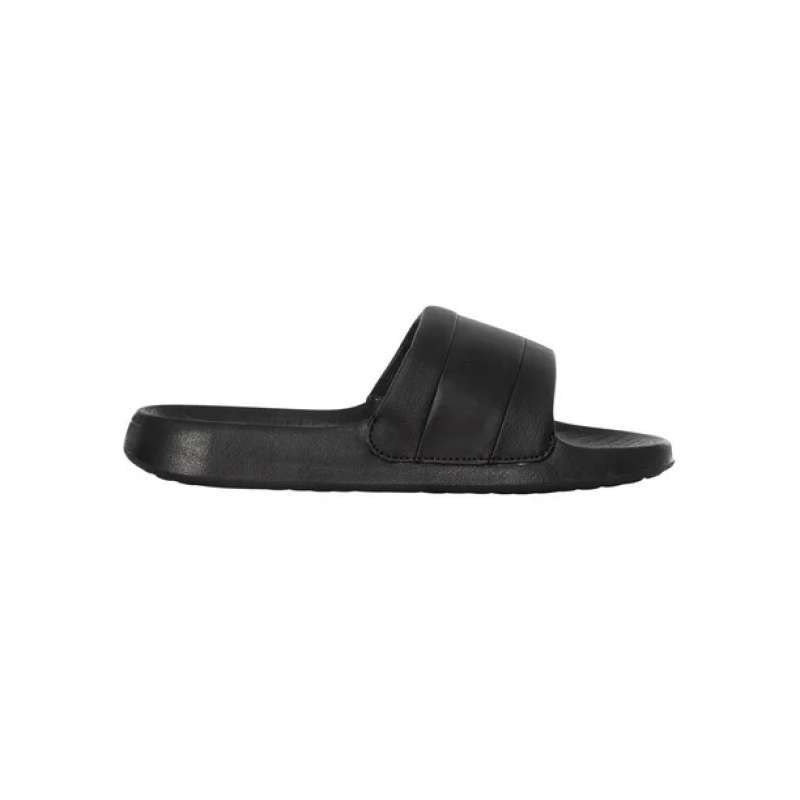 Lacoste Footwear Lacoste Slides Black And White Sandal Pria