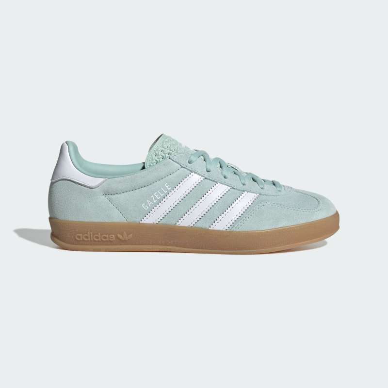 adidas gazelle silver green womens KING OF DRIBBLE Sepatu Sneaker/Casual Adidas Gazelle Indoor IG4996 Ori   kingofdribble
