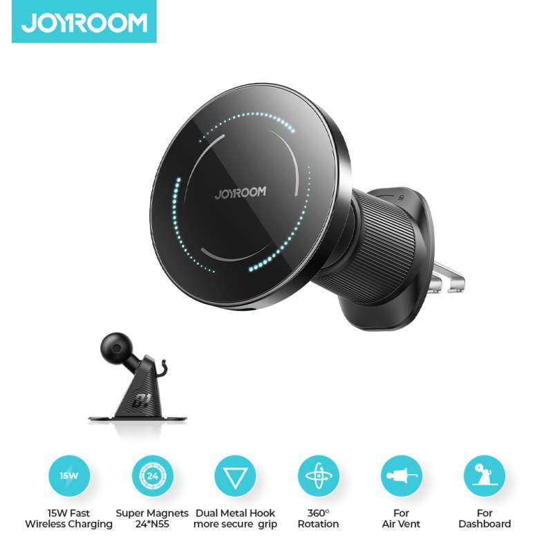 Promo Joyroom Zs502 Holder Hp Mobil Wireless Charger MagSafe Fast