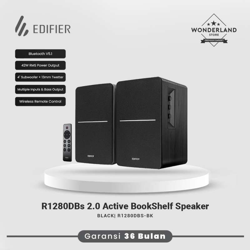 Edifier R1280DBs Active BookShelf Speaker Bluetooth Wireless R1280 DBs