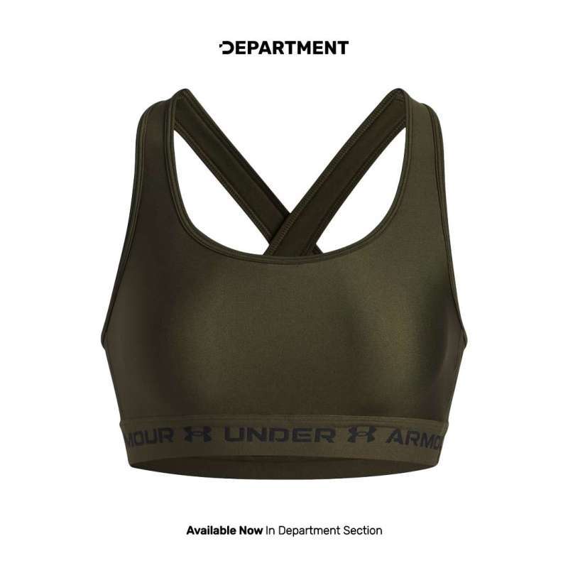 Sport Bra Wanita UNDER ARMOUR CROSSBACK MID 1361034308 ORIGINAL