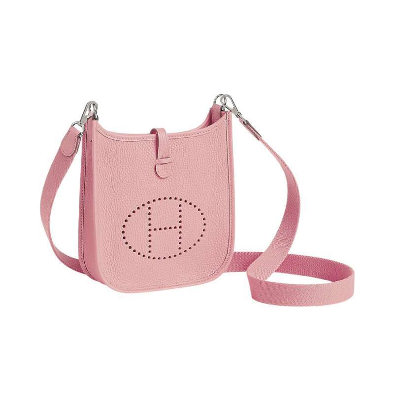 Jual Hermès Mini Evelyne Rose Sakura Taurillon Clemence Phw K Di