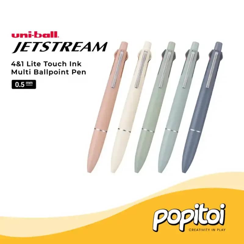 Uni-ball Uni Jetstream Standard Ballpoint Pen 0.5mm Black Ink White Barrel 6 Pens Per Pack