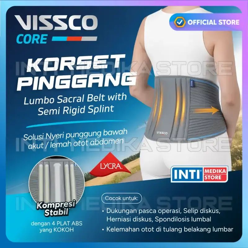Promo Vissco - Lumbocare Lumbo Sacral Belt With Semi Rigid Splint 0102 ...