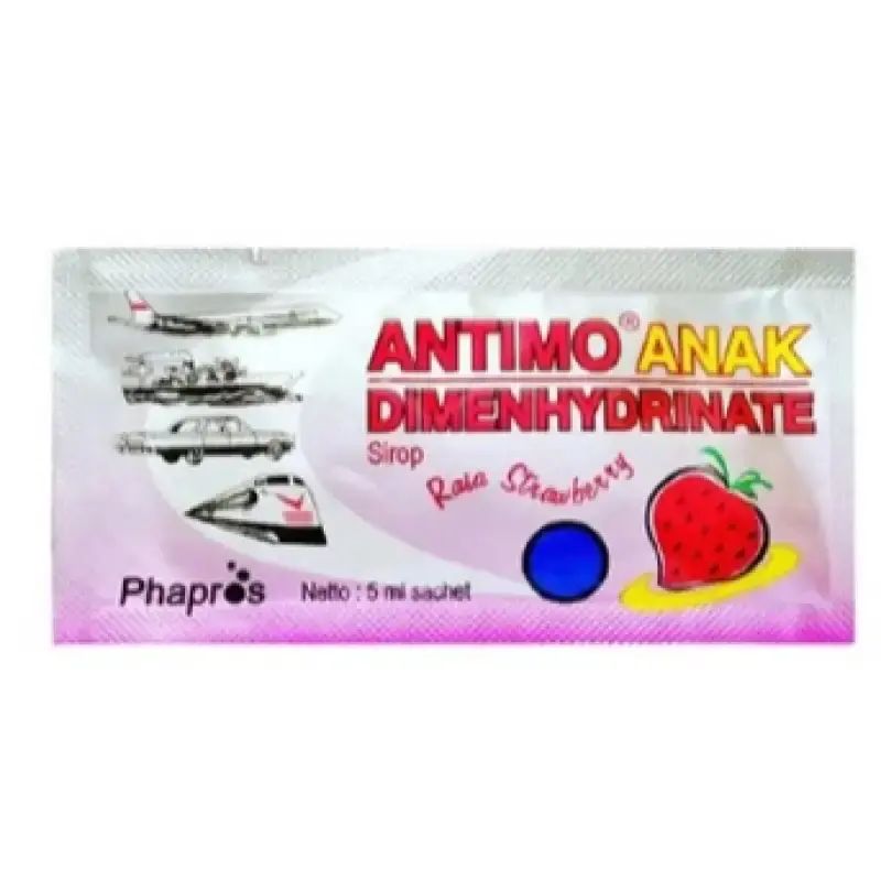 Jual 1 Pcs Antimo Tablet Dan Sirup Dewasa/anak Mengatasi Mabuk ...