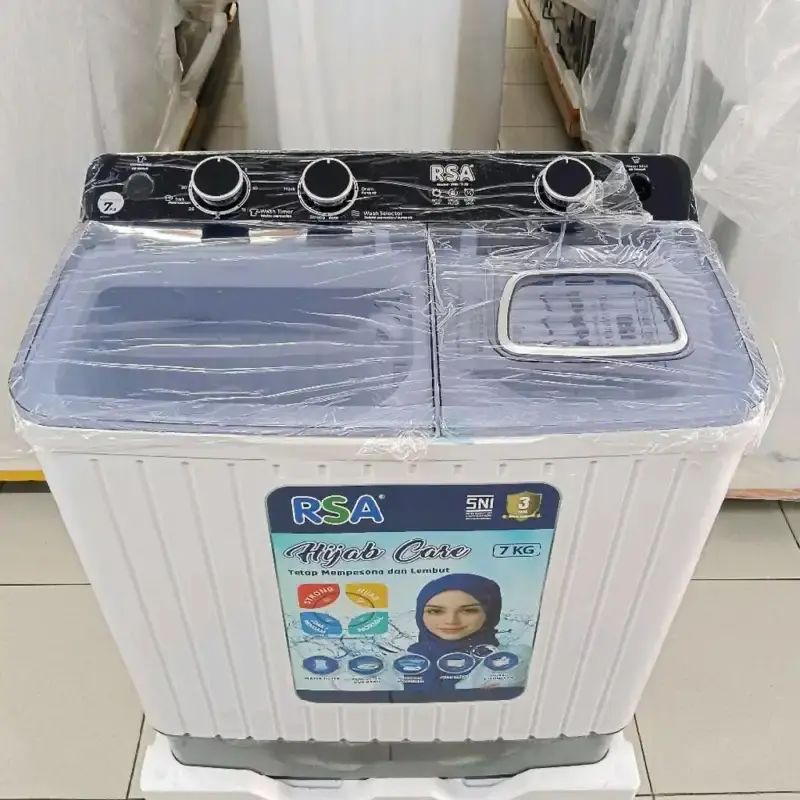 Jual Rsa Mesin Cuci 2 Tabung 10kg Wm-tt-100 Hemat Listrik Cepat Kering ...
